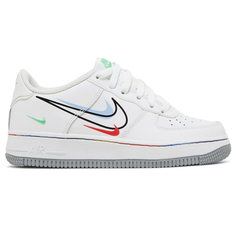 Кроссовки Nike Air Force 1 Low GS &apos;Multi Swoosh&apos;, белый