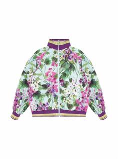 Бомбер с цветочным принтом Dolce&amp;Gabbana