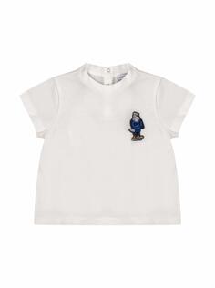 Хлопковая футболка EMPORIO ARMANI