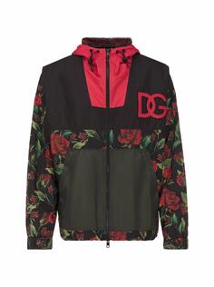Спортивная куртка с цветочным принтом Dolce&amp;Gabbana