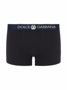 Трусы-боксеры с логотипом Dolce&amp;Gabbana