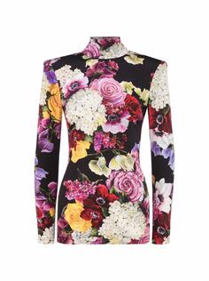Блузка с цветочным принтом Dolce&amp;Gabbana