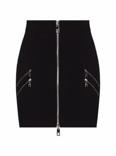 Мини-юбка с молниями Dolce&amp;Gabbana