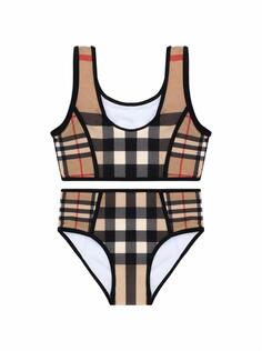 Раздельный купальник Vintage Check Burberry