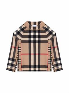 Купальник-лонгслив Vintage Check Burberry