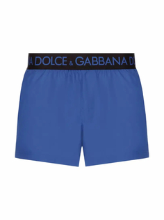 Плавки-шорты с логотипом Dolce&amp;Gabbana