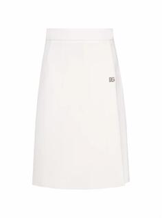 Шерстяная юбка на запах DG Dolce&amp;Gabbana