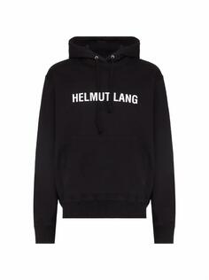 Хлопковое худи с логотипом Core Helmut Lang