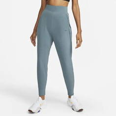 Брюки Nike Bliss Luxe Women&apos;s Training, серо-голубой