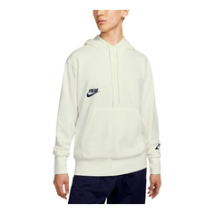 Худи Men&apos;s Nike Giannis Logo Printing Drawstring Hooded Long Sleeves White DQ5650-133, белый