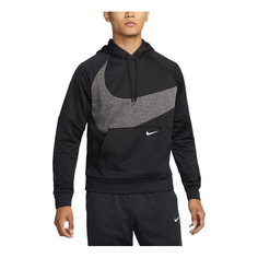 Худи Nike Therma-Fit Swoosh Pullover Hoodie &apos;Black&apos; DQ5402-010, черный