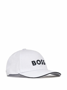 Хлопковая кепка с логотипом Hugo Boss
