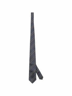 Шелковый галстук в полоску Brunello Cucinelli