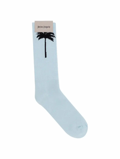Хлопковые носки с логотипом Palm Angels