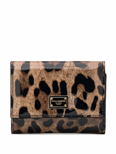 Кожаное портмоне с логотипом Dolce&amp;Gabbana