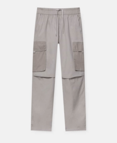 Джоггеры Pull&amp;Bear Cargo Trousers, бежевый