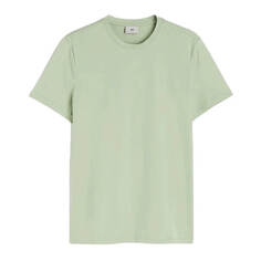 Приталенная футболка H&amp;M Fit Pima Cotton, фисташково-зеленый H&M