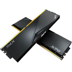 Модуль памяти XPG Lancer RGB 32Гб (2x16Гб), 5200 MHz, DDR5, AX5U5200C3816G-DCLABK, черный