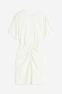 Платье H&amp;M Slit-sleeved, белый H&M