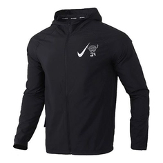 Куртка Nike Essential Wild Full-length zipper Running Jacket Black CK2620-010, черный