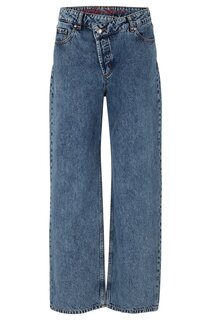 Джинсы Hugo Boss Relaxed-fit Jeans In Blue Rigid Denim, синий