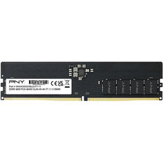 Модуль памяти PNY Performance 8 Гб, 4800 МГц, DDR5, MD8GSD54800-TB, черный