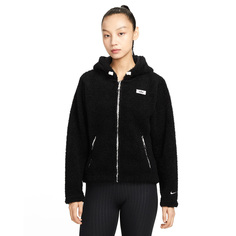 Толстовка Nike Therma-Fit Women&apos;s Full-Zip, черный/бледно-розовый