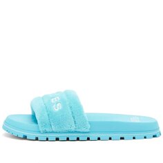 Шлепанцы Marc Jacobs The Terry Slide, голубой