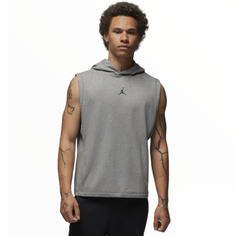 Худи Nike Jordan Dri-fit Sport Knitted Sleeveless, серый
