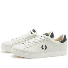 Кожаные кроссовки Fred Perry Spencer, фарфор и темно-синий