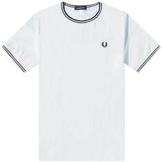 Футболка Fred Perry Twin Tipped, светлый лед