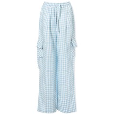 Пижамные брюки Sleeper Safari Cargo, голубой/белый