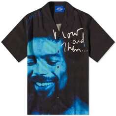 Рубашка Awake NY x Gil Scott Heron Vacation Shirt, черный