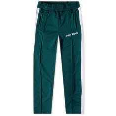 Спортивные брюки Palm Angels Classic, зелено-белый