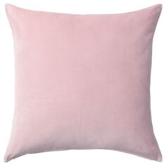 Чехол на подушку Ikea Sanela, светло-розовый