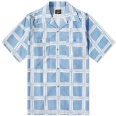 Рубашка Needles Papillion Plaid Vacationt, голубой