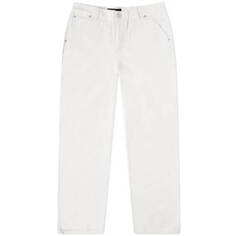 Джинсовые брюки плотника Lmc Grafitti, белый