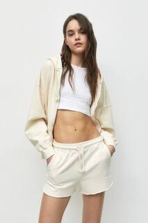 Спортивные шорты Pull&amp;Bear, кремовый