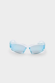 Солнцезащитные очки с голографическими линзами Pull&amp;Bear, бирюзовый