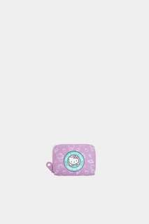 Бумажник Hello Kitty с держателем карты Pull&amp;Bear, лиловый