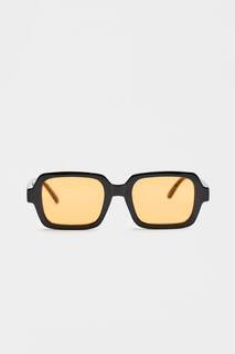 Солнцезащитные очки в стиле ретро Pull&amp;Bear, апельсин