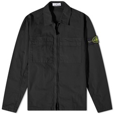 Куртка Stone Island Supima Cotton Twill Stretch-tc, черный