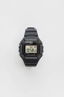 Черные электронные часы Casio W-218H-1AVEF Pull&amp;Bear