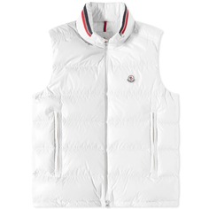 Жилет утепленный Moncler Ouse Hooded Down, белый