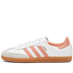 Кеды Adidas Samba Og W, белый/светло-розовый