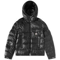 Пуховик Moncler Wollaston Hooded Down, черный