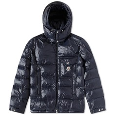 Пуховик Moncler Wollaston Hooded Down, синий