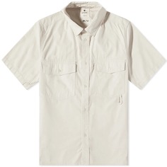 Рубашка с коротким рукавом Snow Peak Takibi Light Ripstop, белый