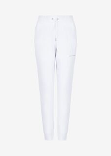 Спортивные брюки с логотипом Armani Exchange, белый