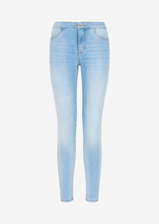 Супер узкие джинсы Armani Exchange, синий